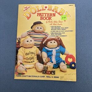 The Original Doll Baby Pattern Book w/Uncut "One Piece Full Size Body‎ Pattern"